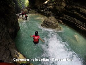 Canyoneering in Badian, Kawasan Falls Canyoneering